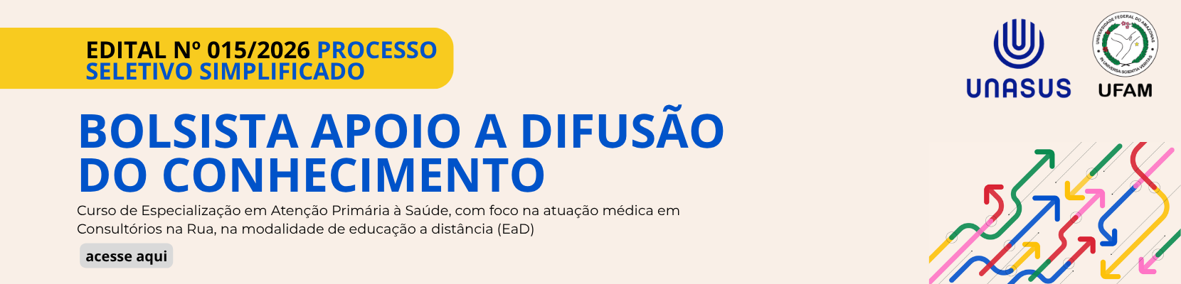 Seleção para bolsista de apoio à difusão do conhecimento 